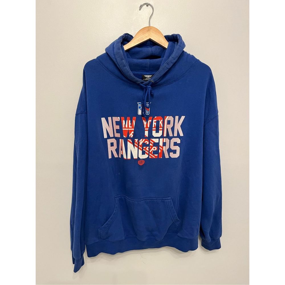 New York Rangers Blue Sweatshirt/Hoodie Size XXL